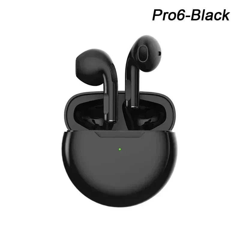Wireless Bluetooth Earbuds Pro 6 with Touch Control & Deep Bass - Vélanoworld