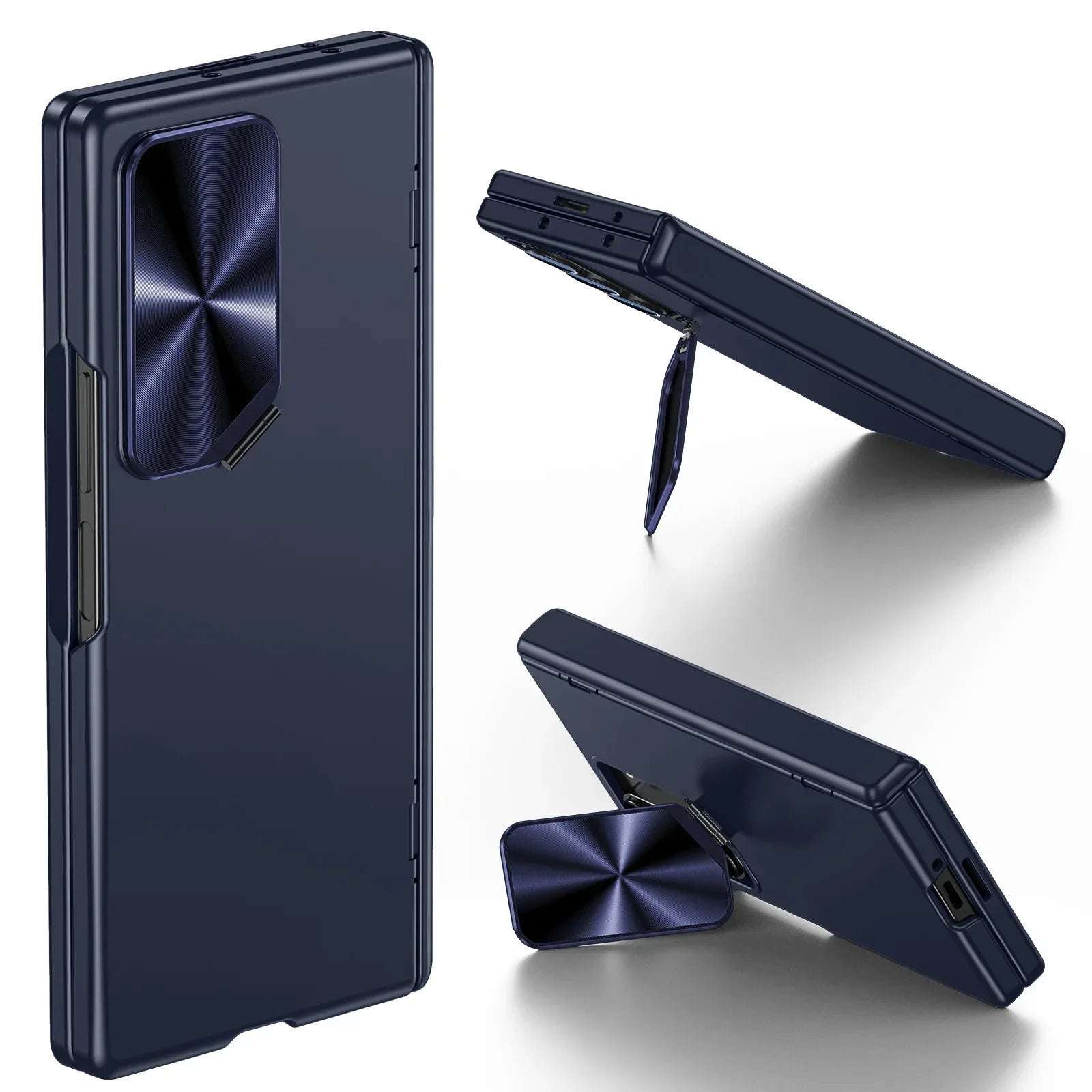 Galaxy Z Flip 6 Case – Slim Hinge Protection with Kickstand & Screen Protector - Vélanoworld