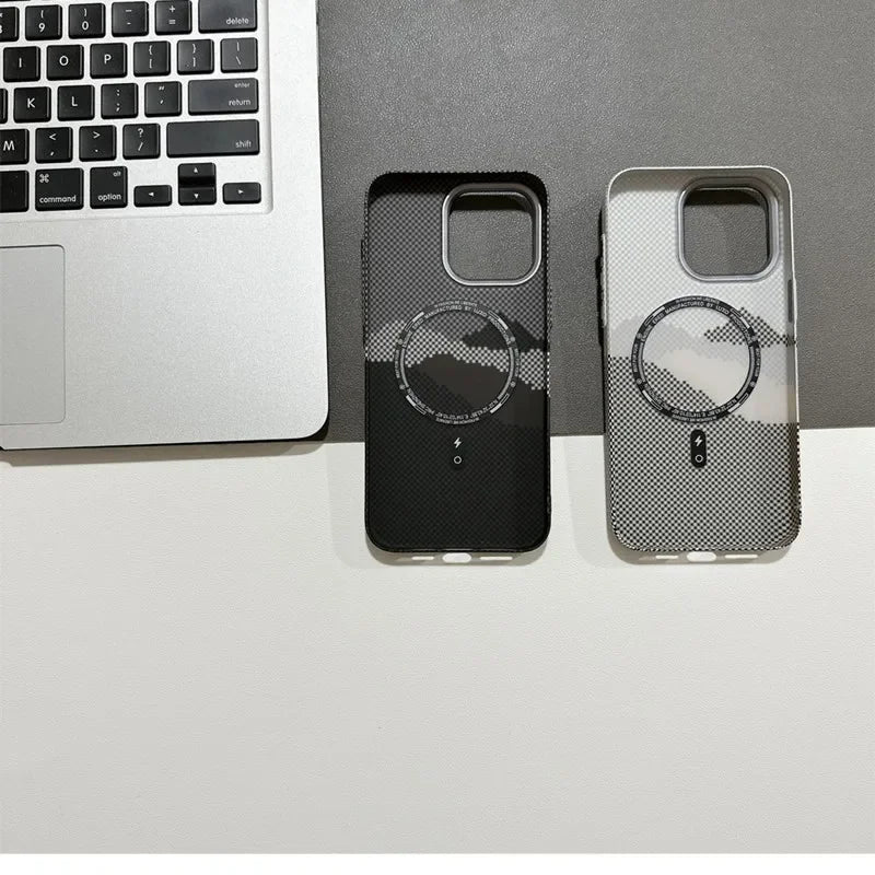 Luminous Pixels MagSafe iPhone Case - Vélanoworld