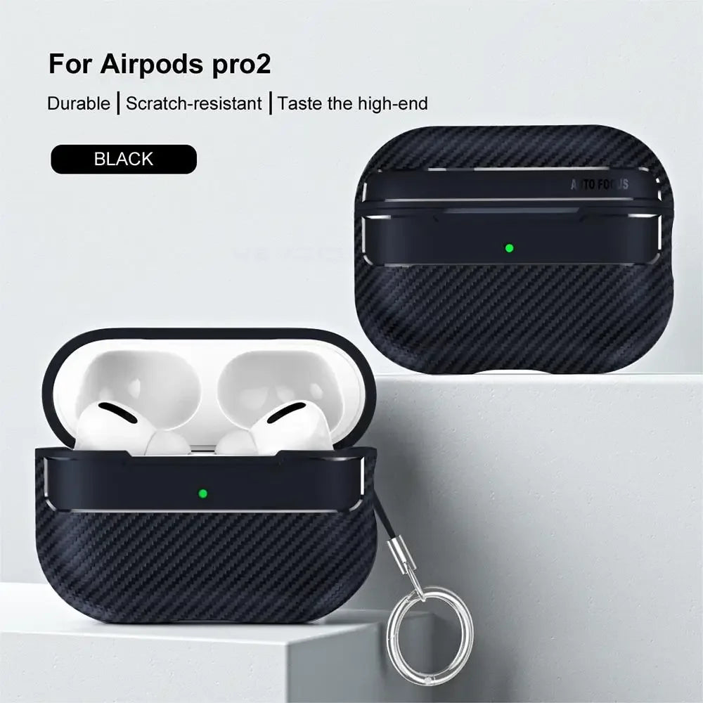 Carbon Fibre Earphone Case for AirPods - Vélanoworld