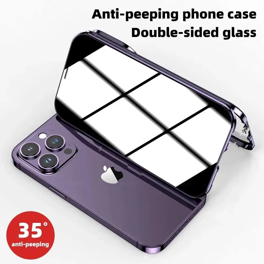 Magnetic Privacy iPhone Case - Vélanoworld