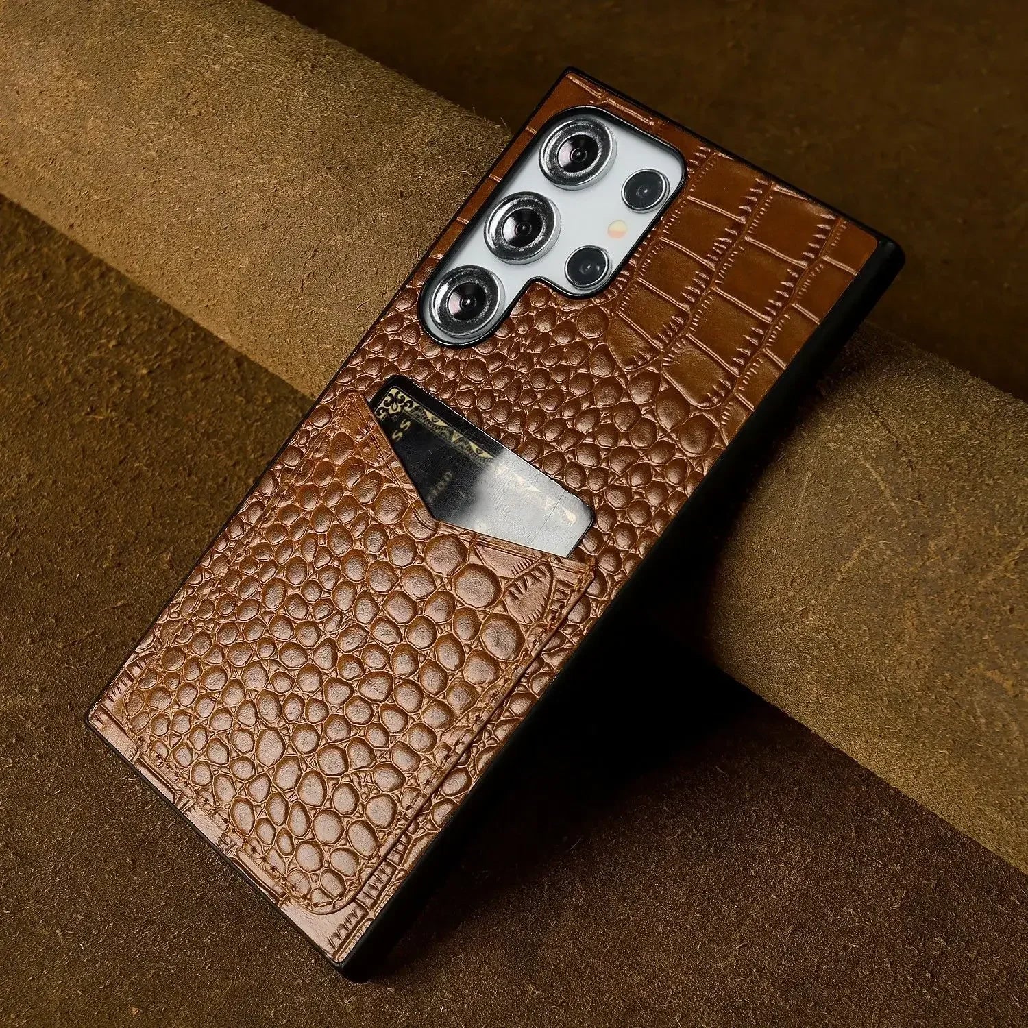 Premium Genuine Leather Samsung Galaxy Case - Vélanoworld