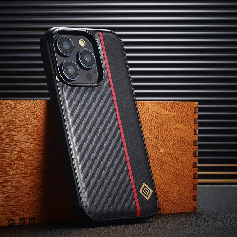 Premium Carbon Fibre iPhone Case - Vélanoworld