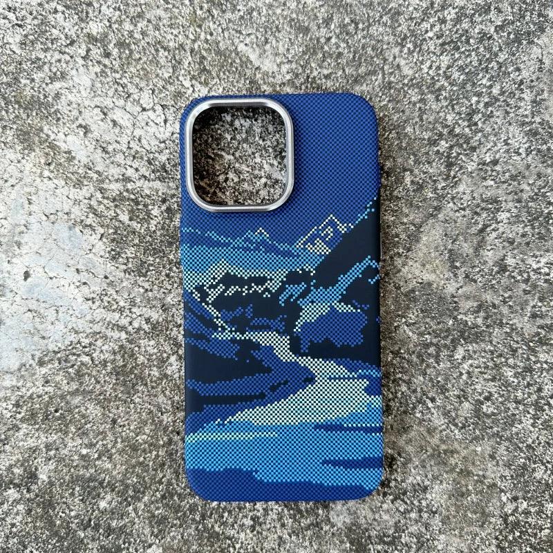 Luminous Pixels MagSafe iPhone Case - Vélanoworld
