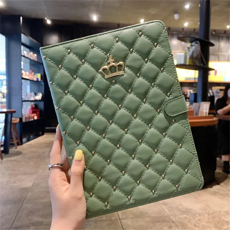 Luxury Crown Bling Diamond Case for iPad - Vélanoworld