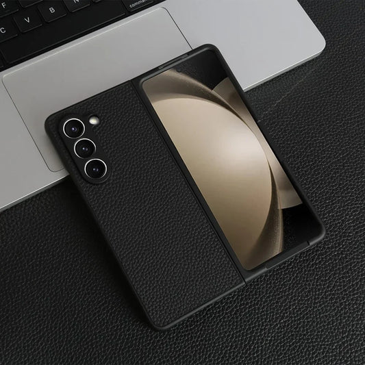 Luxury Genuine Leather Cases for Samsung Galaxy Z Fold - Vélanoworld