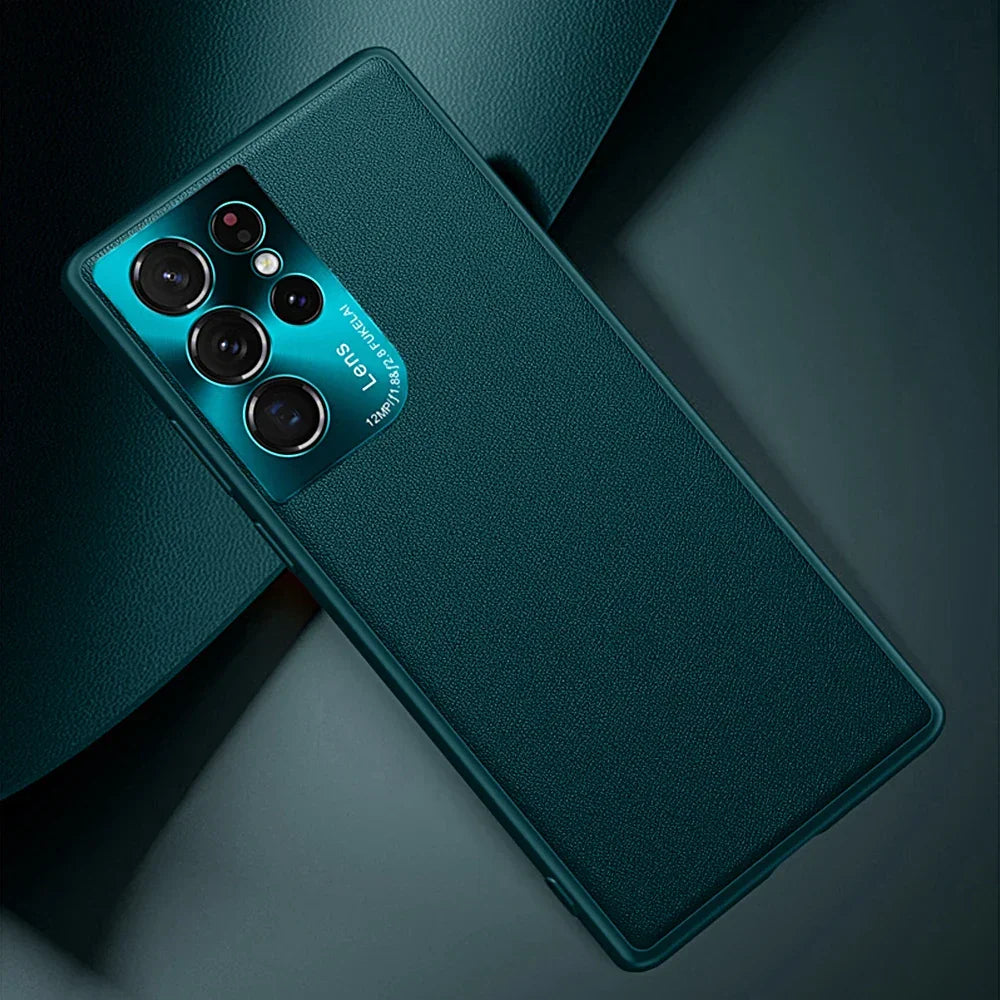Premium Leather Samsung Galaxy Case - Vélanoworld