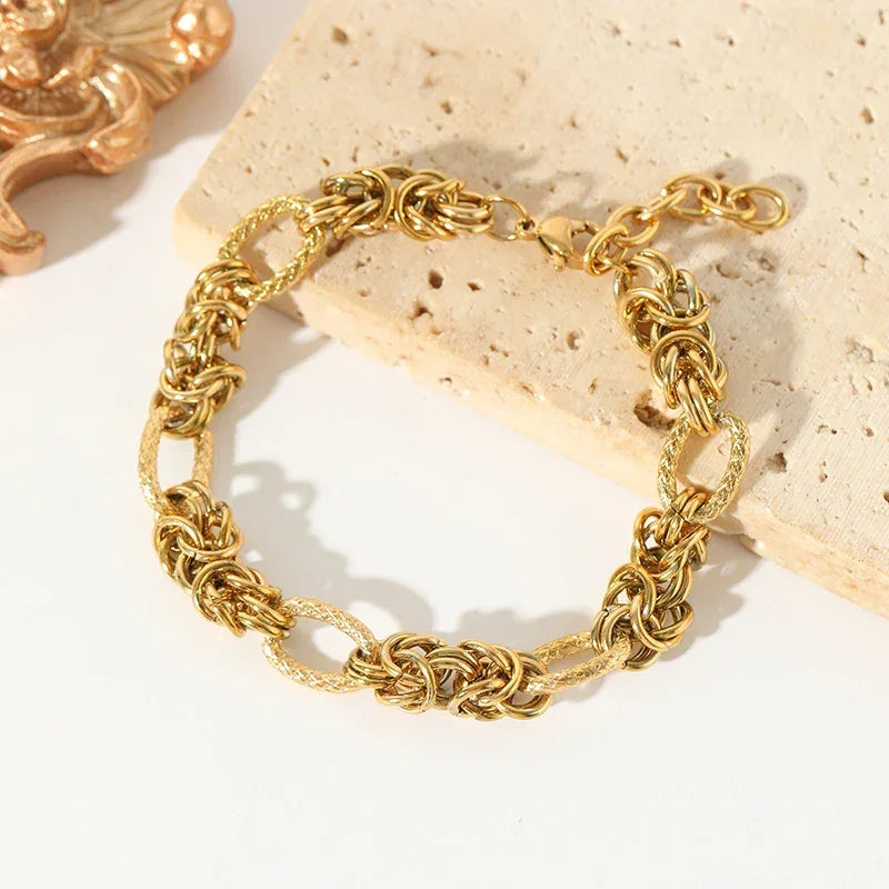 Stainless Steel Chain Link Bracelets - Vélanoworld