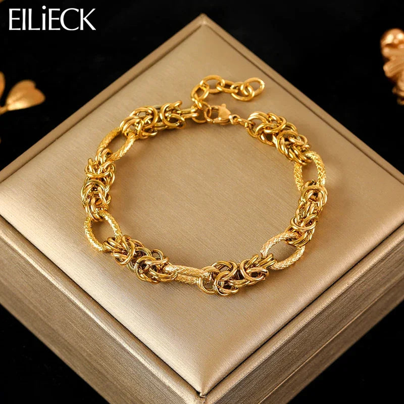 Stainless Steel Chain Link Bracelets - Vélanoworld