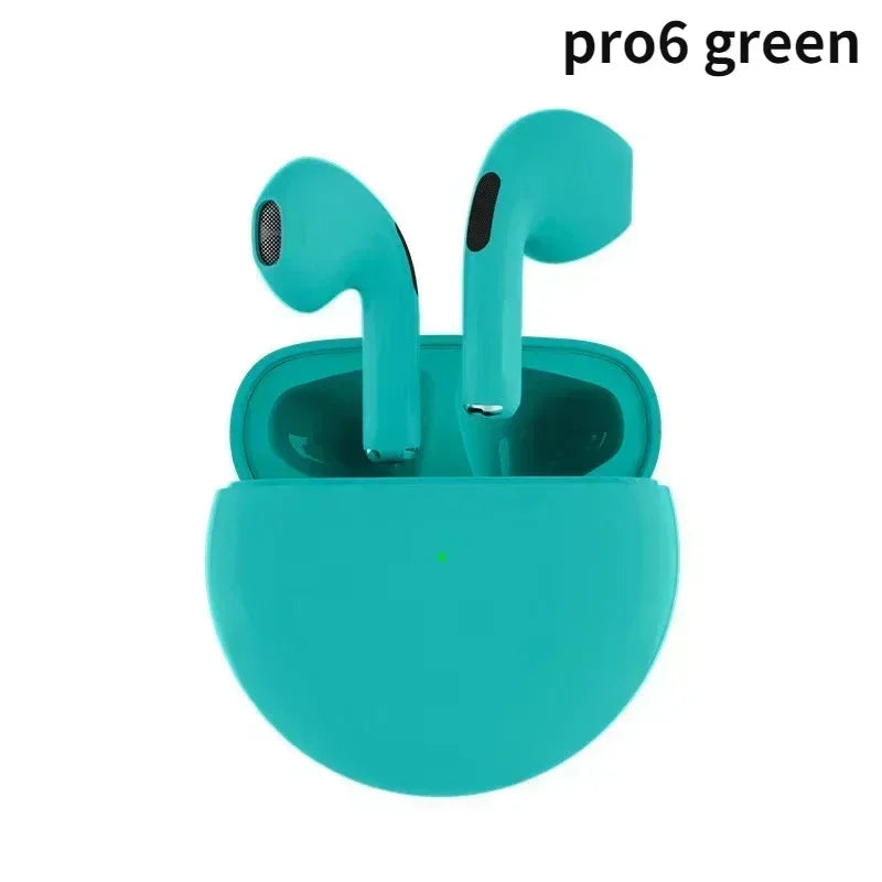 Wireless Bluetooth Earbuds Pro 6 with Touch Control & Deep Bass - Vélanoworld
