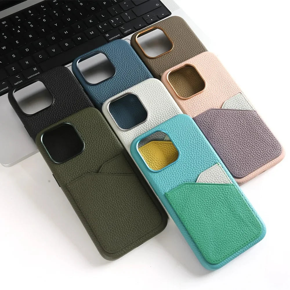 Genuine Leather iPhone Case - Vélanoworld