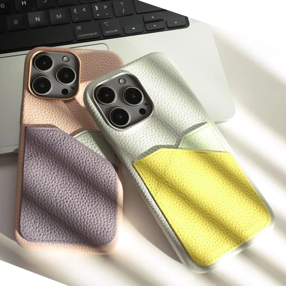 Genuine Leather iPhone Case - Vélanoworld