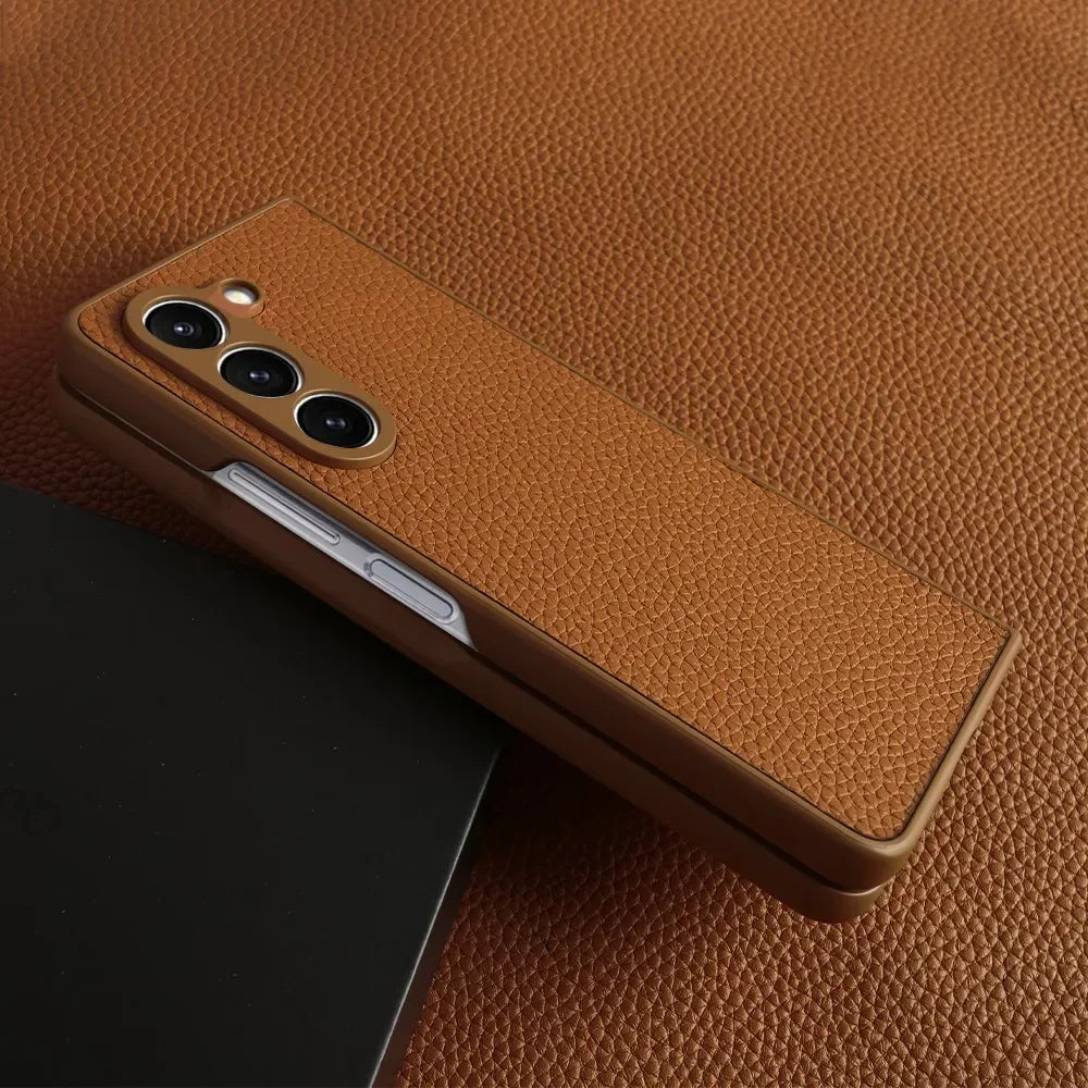 Luxury Genuine Leather Cases for Samsung Galaxy Z Fold - Vélanoworld