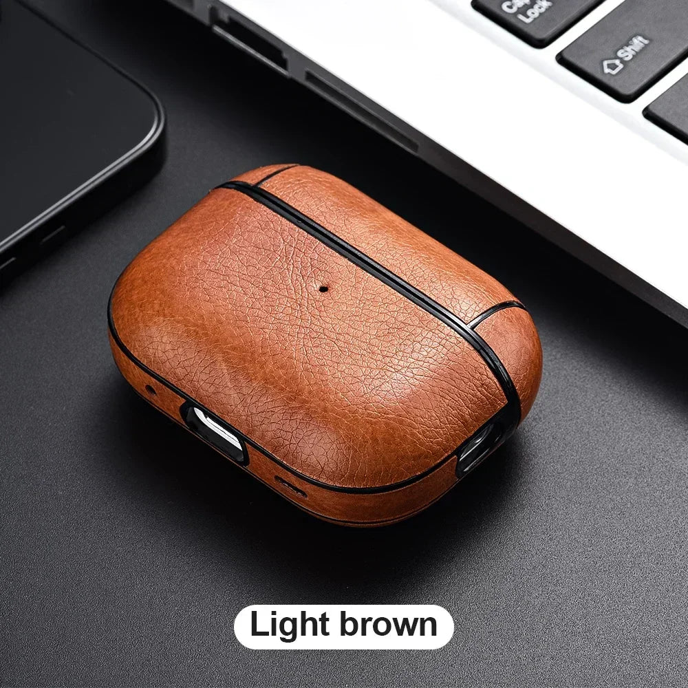 Leather Business AirPods Case - Vélanoworld