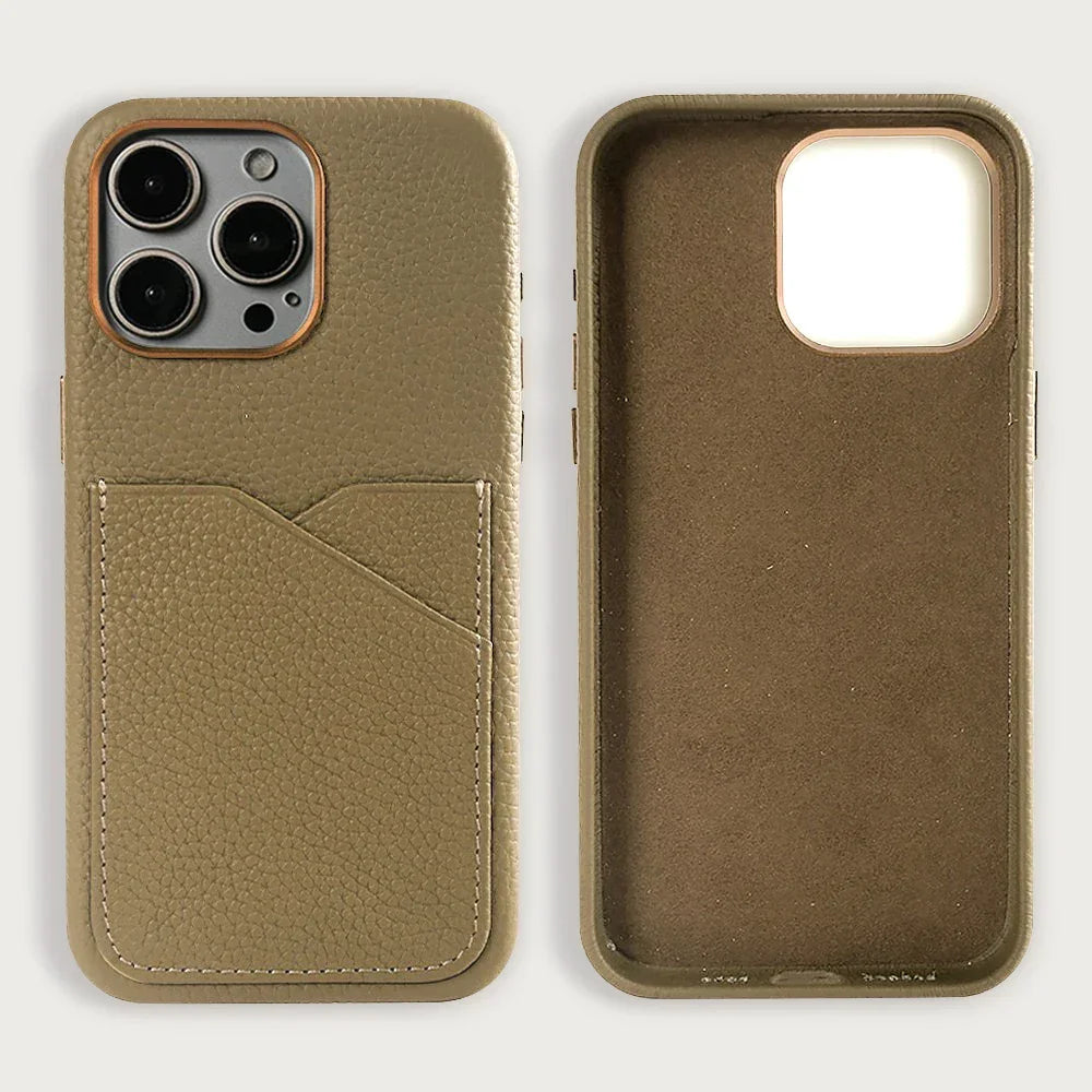Genuine Leather iPhone Case - Vélanoworld