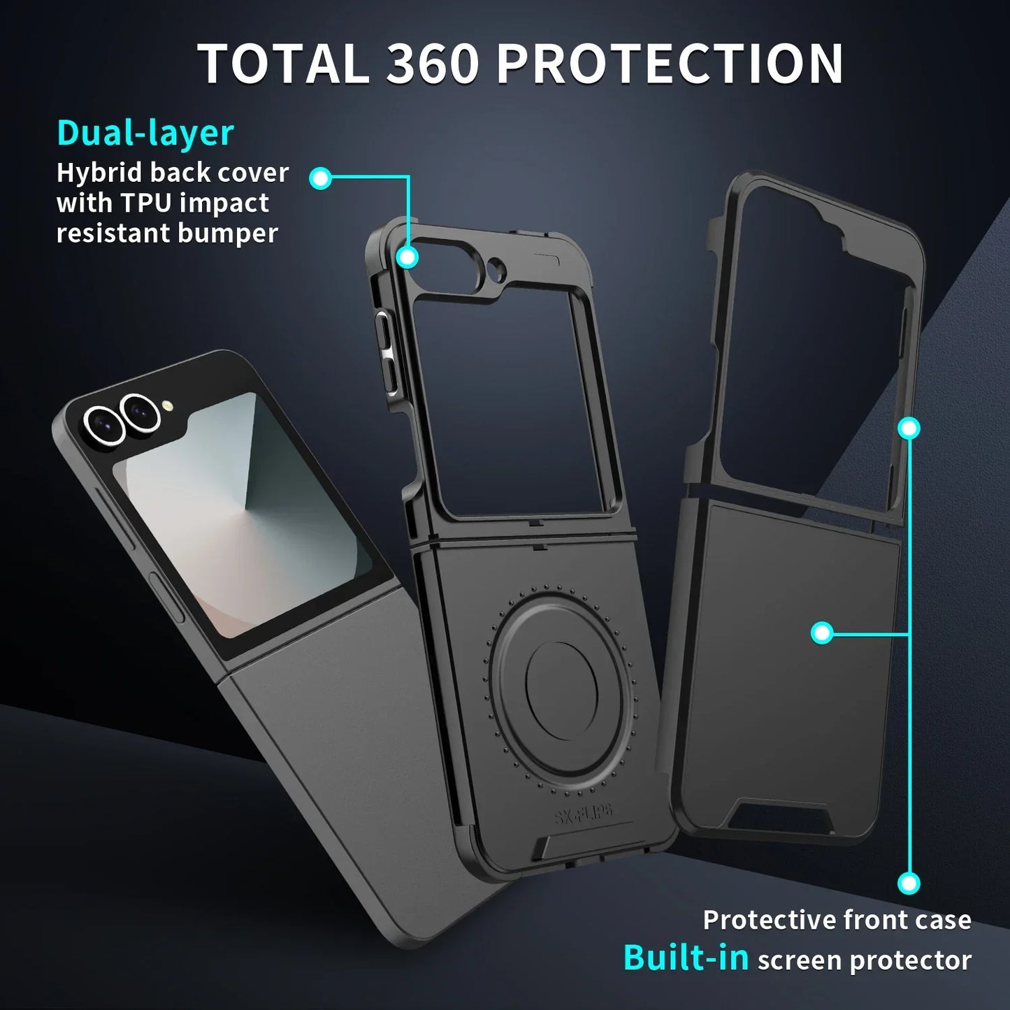 Slim Matte Samsung Galaxy Z Flip Case - Vélanoworld