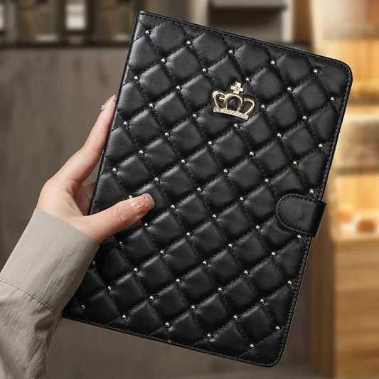 Luxury Crown Bling Diamond Case for iPad - Vélanoworld