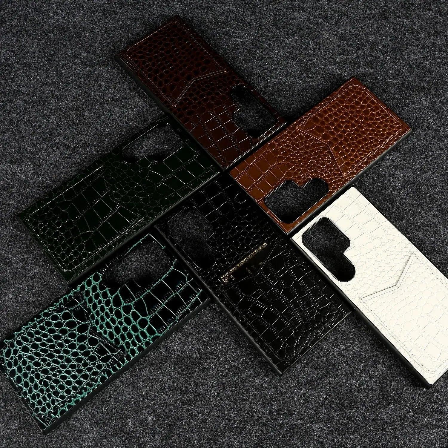 Premium Genuine Leather Samsung Galaxy Case - Vélanoworld