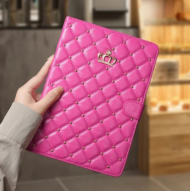 Luxury Crown Bling Diamond Case for iPad - Vélanoworld