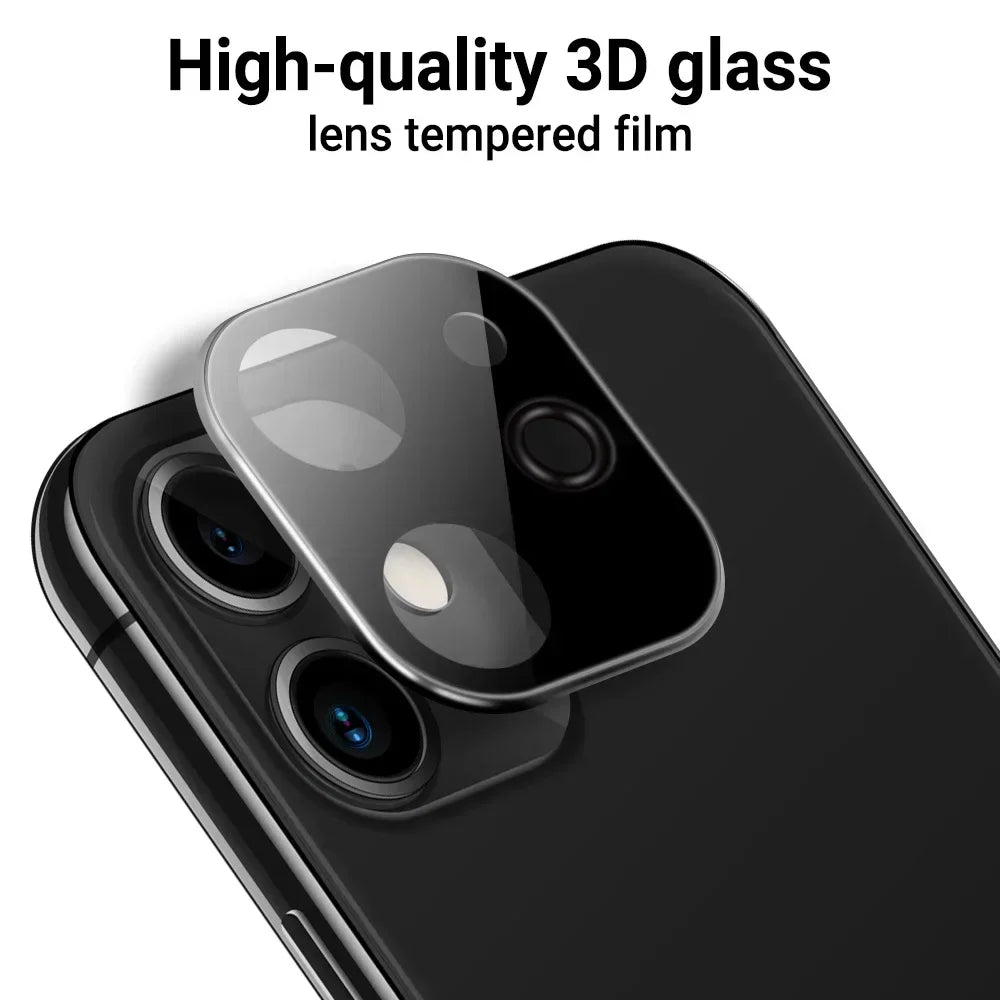Metal Camera Lens Glass Protector for iPhone - Vélanoworld