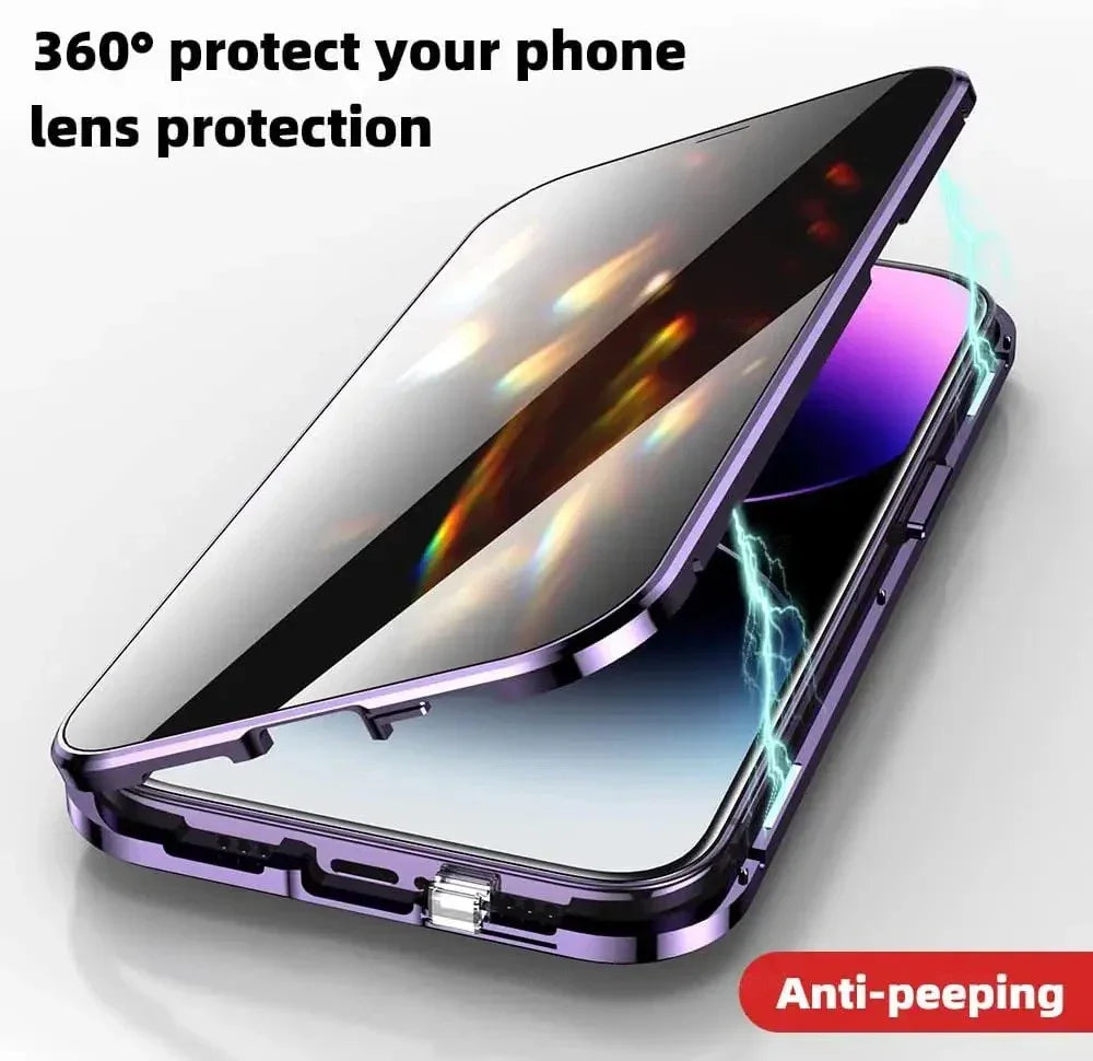Magnetic Privacy iPhone Case - Vélanoworld