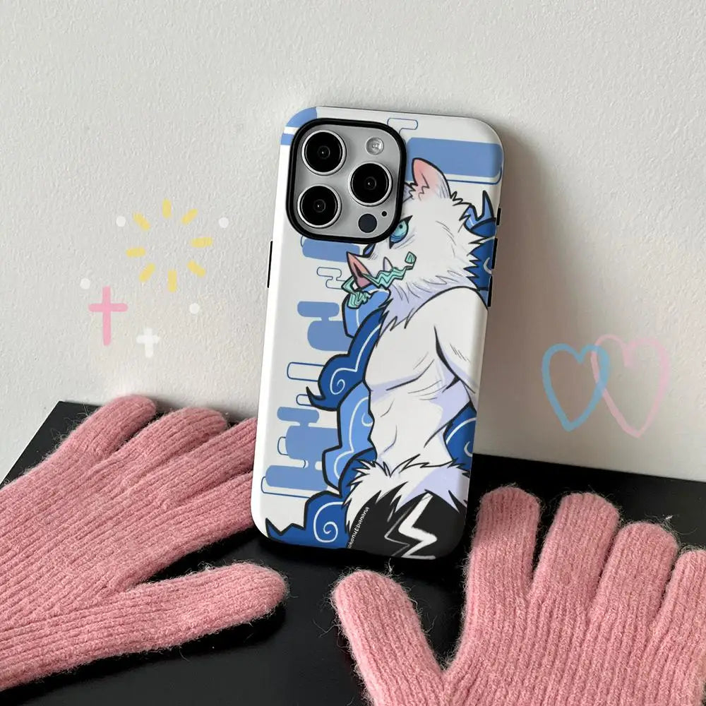 Demon Slayer Transparent iPhone Case