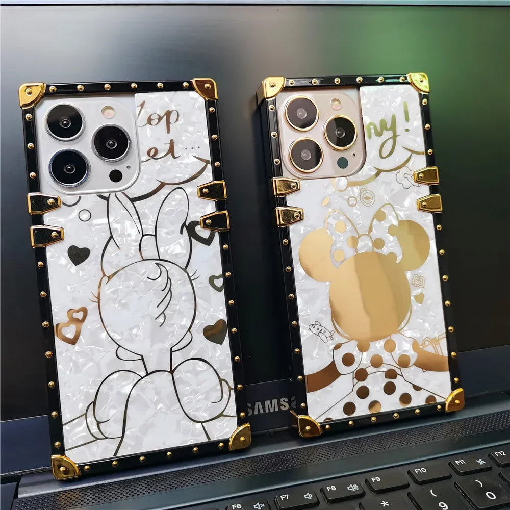 Gold Plating Duck Mouse Bling iPhone Case - Vélanoworld