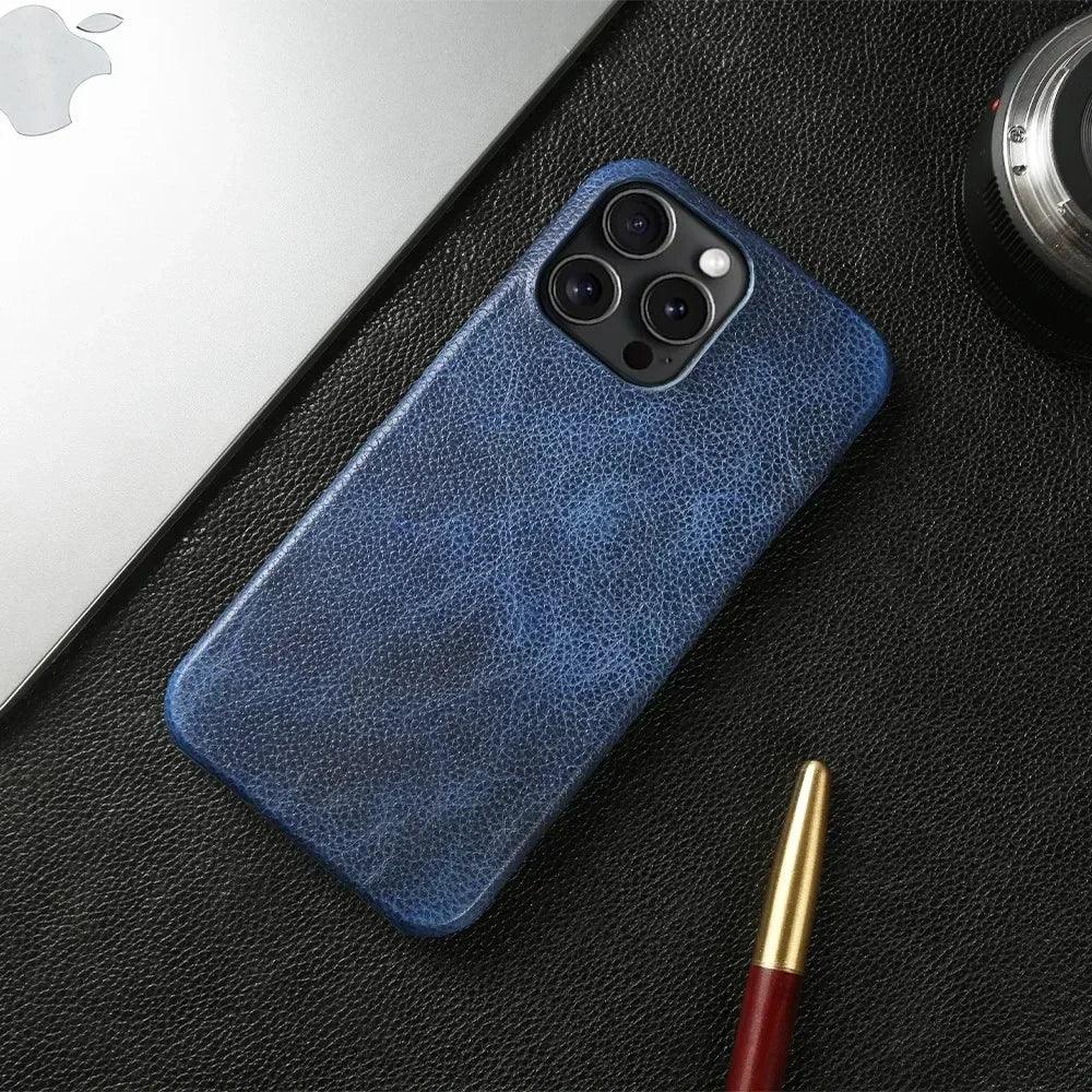 Genuine Leather iPhone Case - Vélanoworld