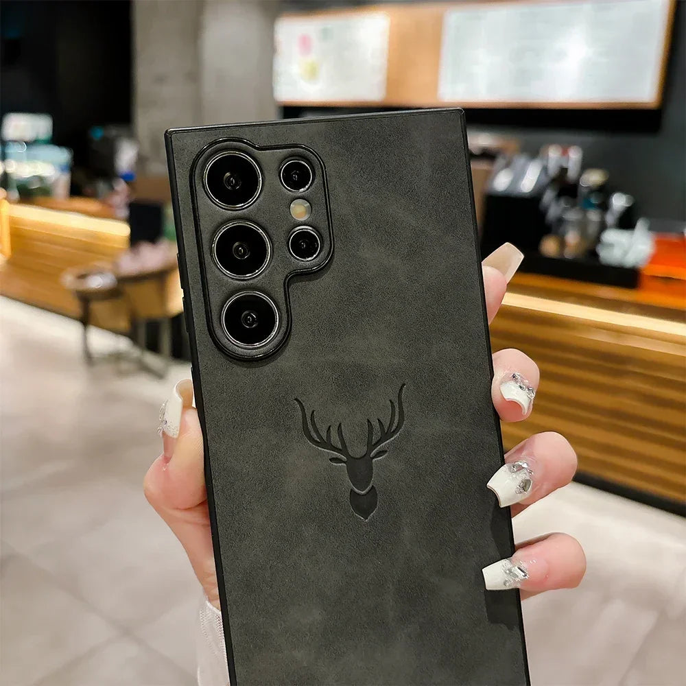 Luxury Leather Samsung Galaxy Case - Vélanoworld