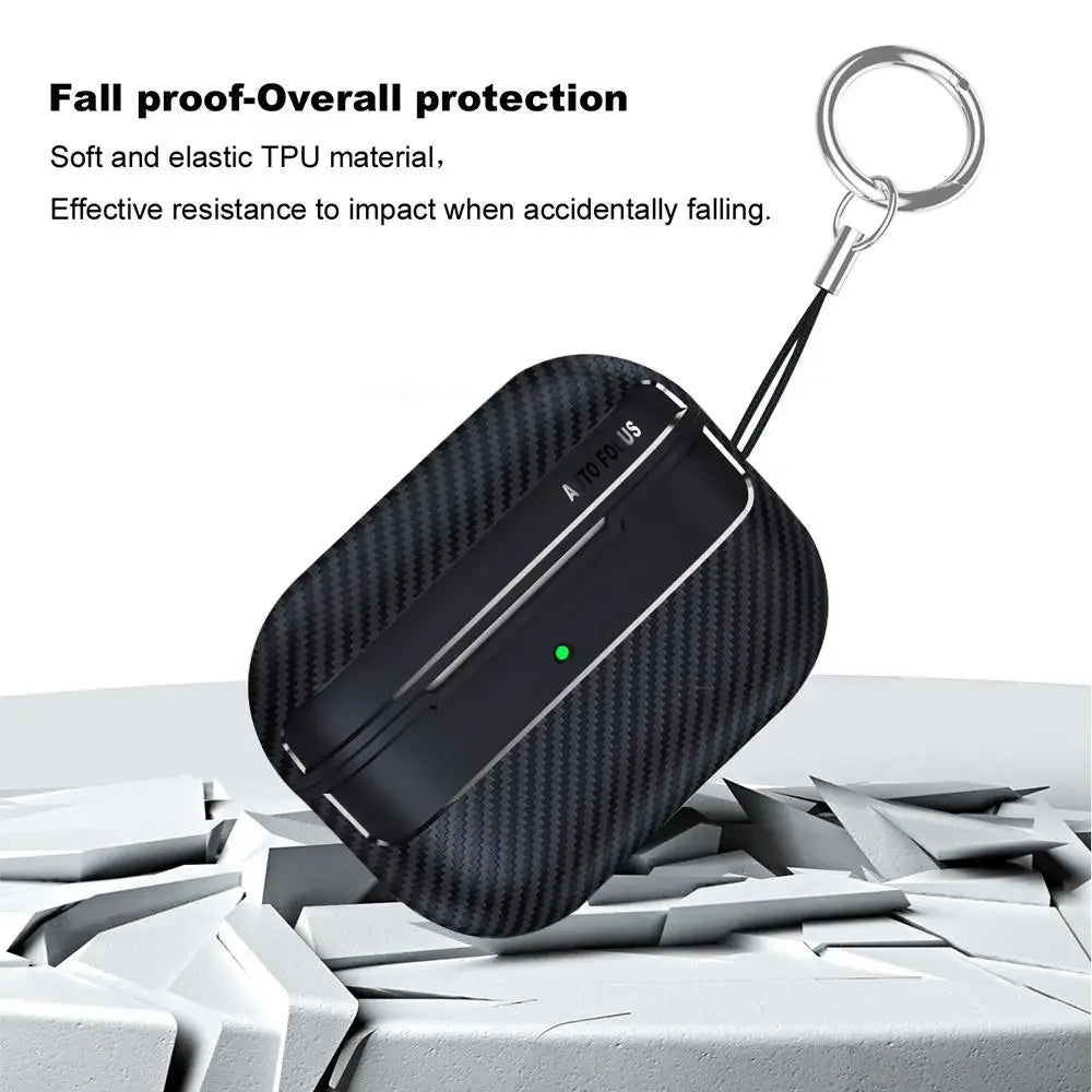 Carbon Fibre Earphone Case for AirPods - Vélanoworld