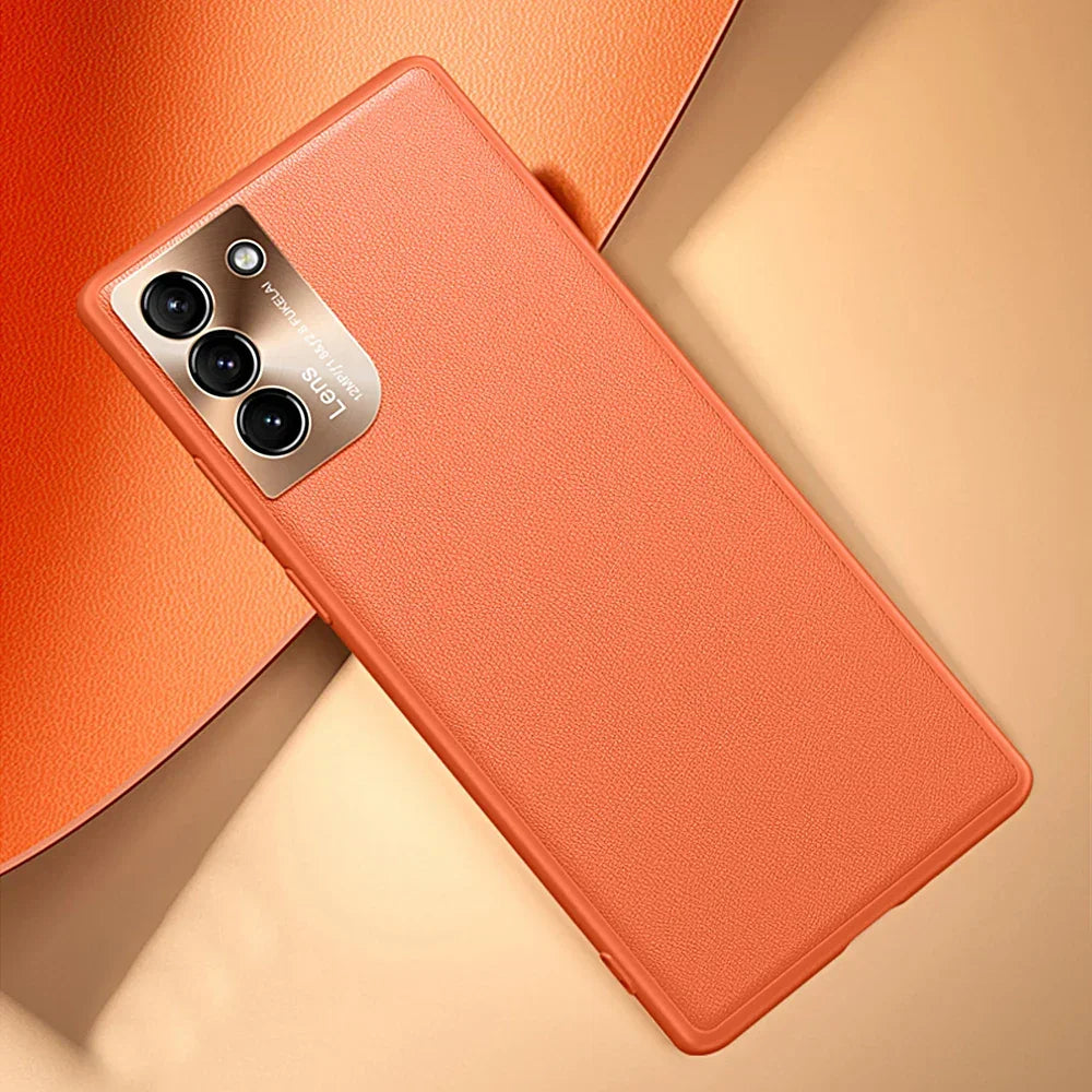 Premium Leather Samsung Galaxy Case - Vélanoworld