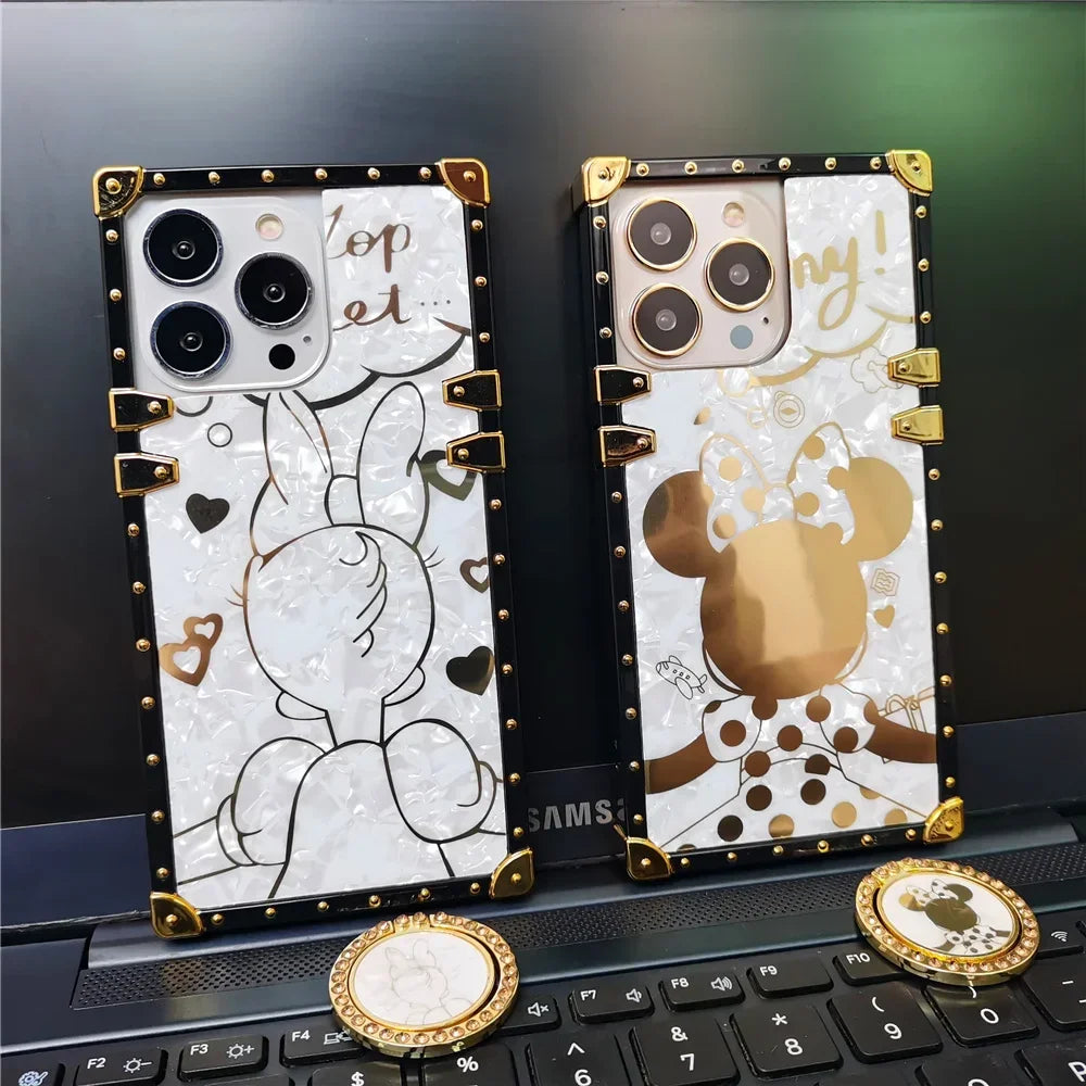 Gold Plating Duck Mouse Bling iPhone Case - Vélanoworld