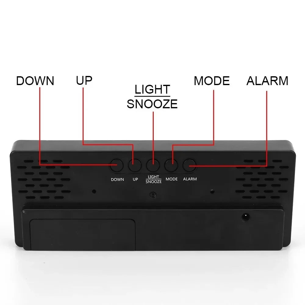 LED Digital Alarm Clock