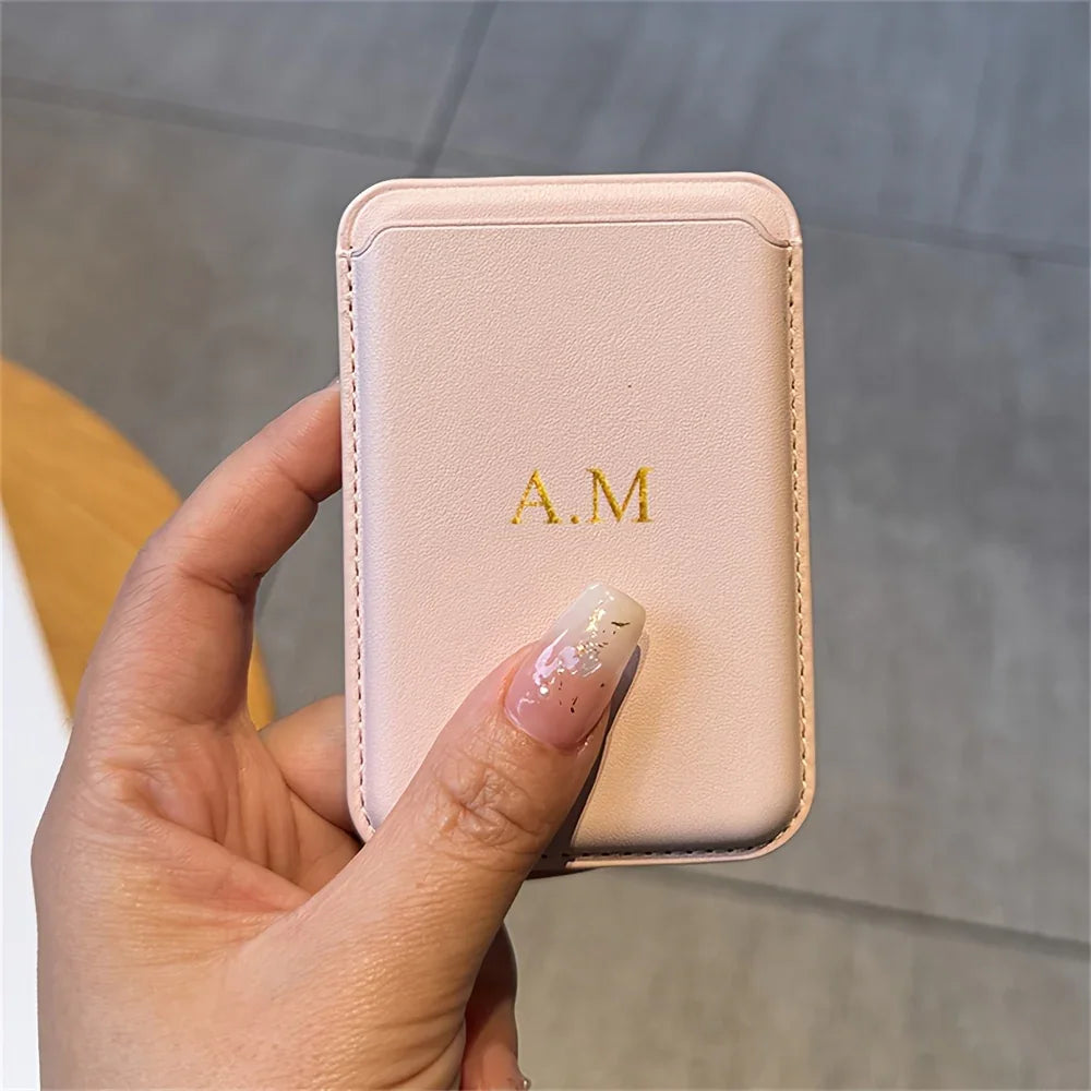 Personalised Magnetic Card Holder - Vélanoworld