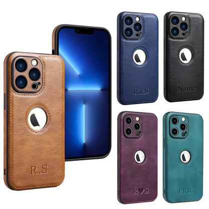 Personalised Faux Leather Phone Case - Vélanoworld