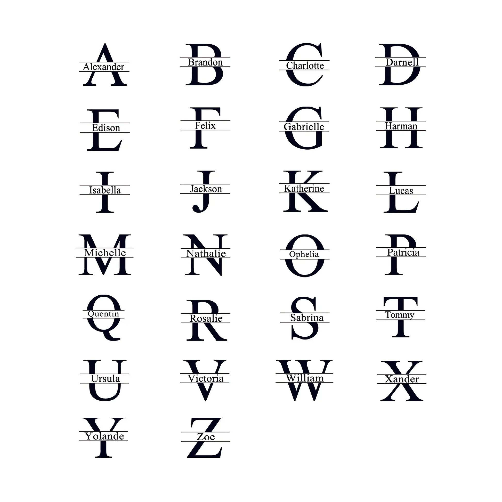 Custom Alphabet Laser-Carved Phone Case - Vélanoworld