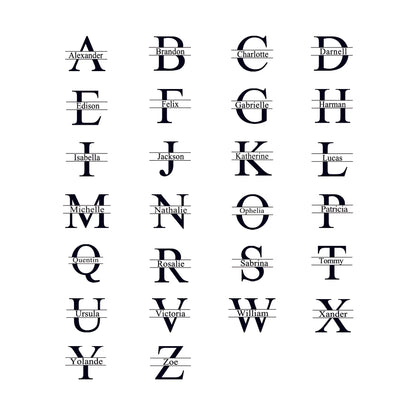 Custom Alphabet Laser-Carved Phone Case - Vélanoworld