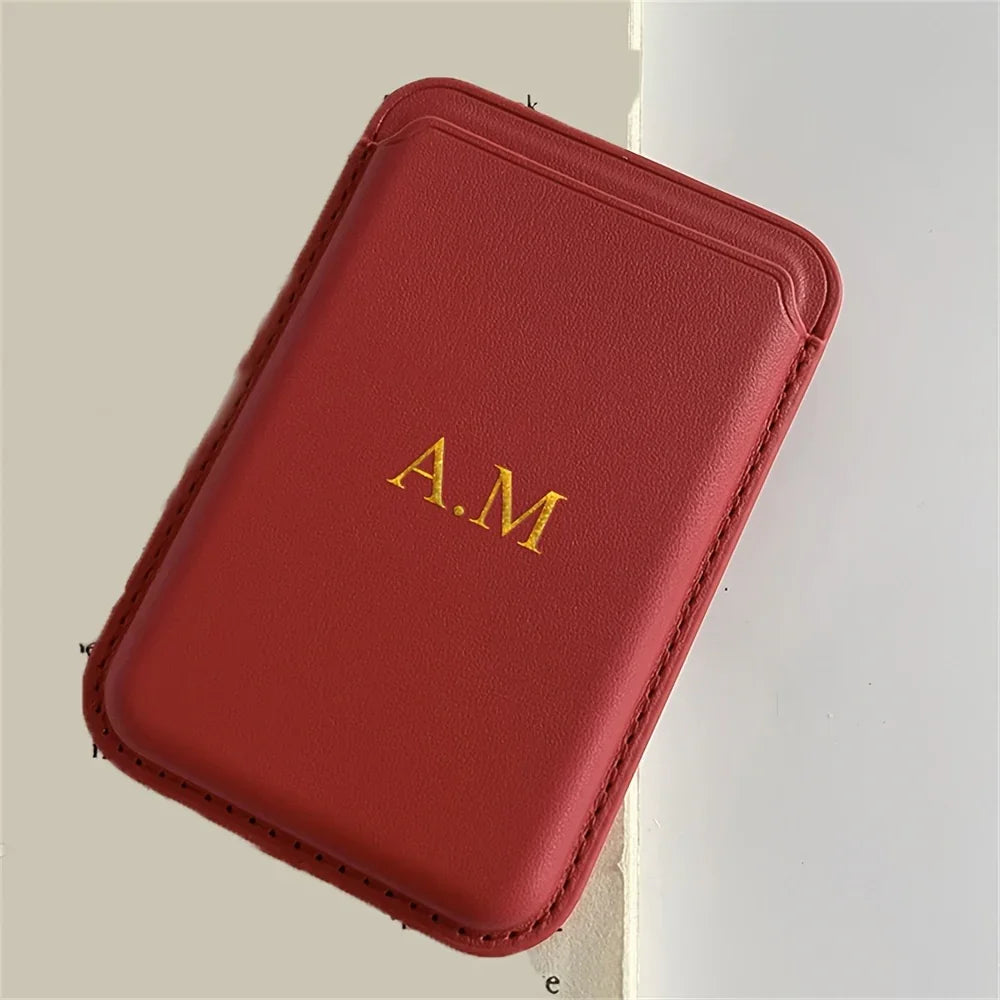 Personalised Magnetic Card Holder - Vélanoworld