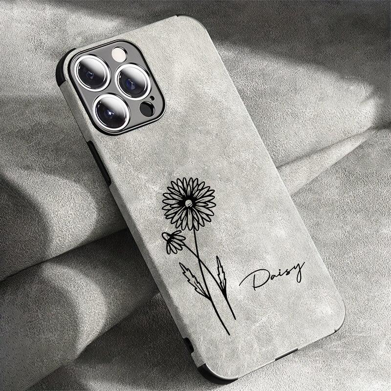 Personalised Floral Phone Case - Vélanoworld