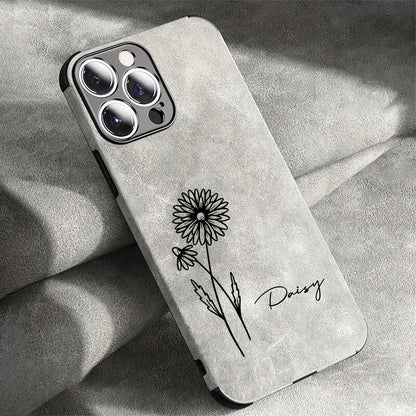 Personalised Floral Phone Case - Vélanoworld