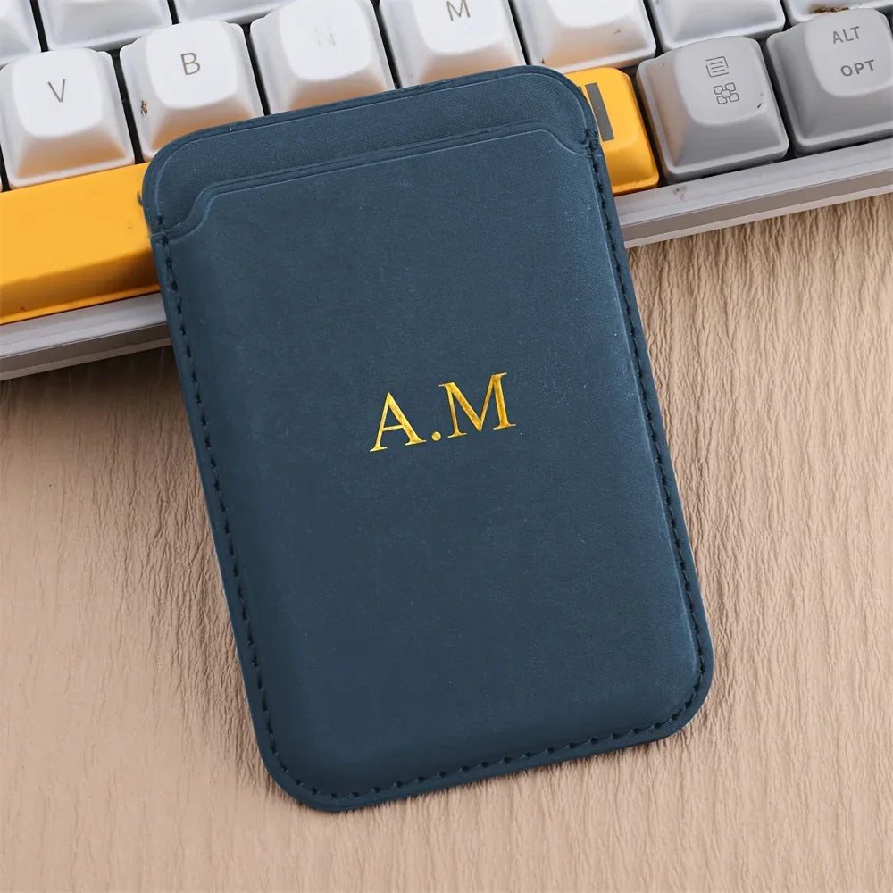 Personalised Magnetic Card Holder - Vélanoworld