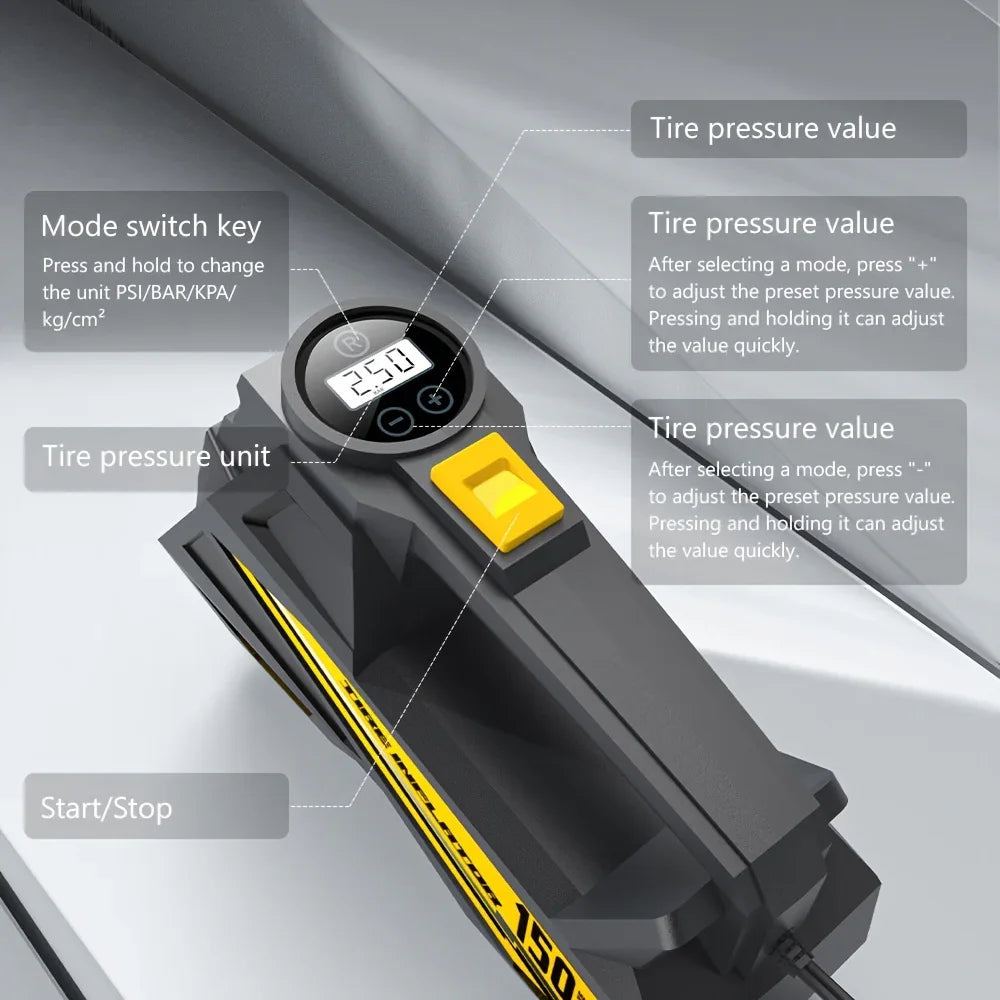 Digital Tire Inflator