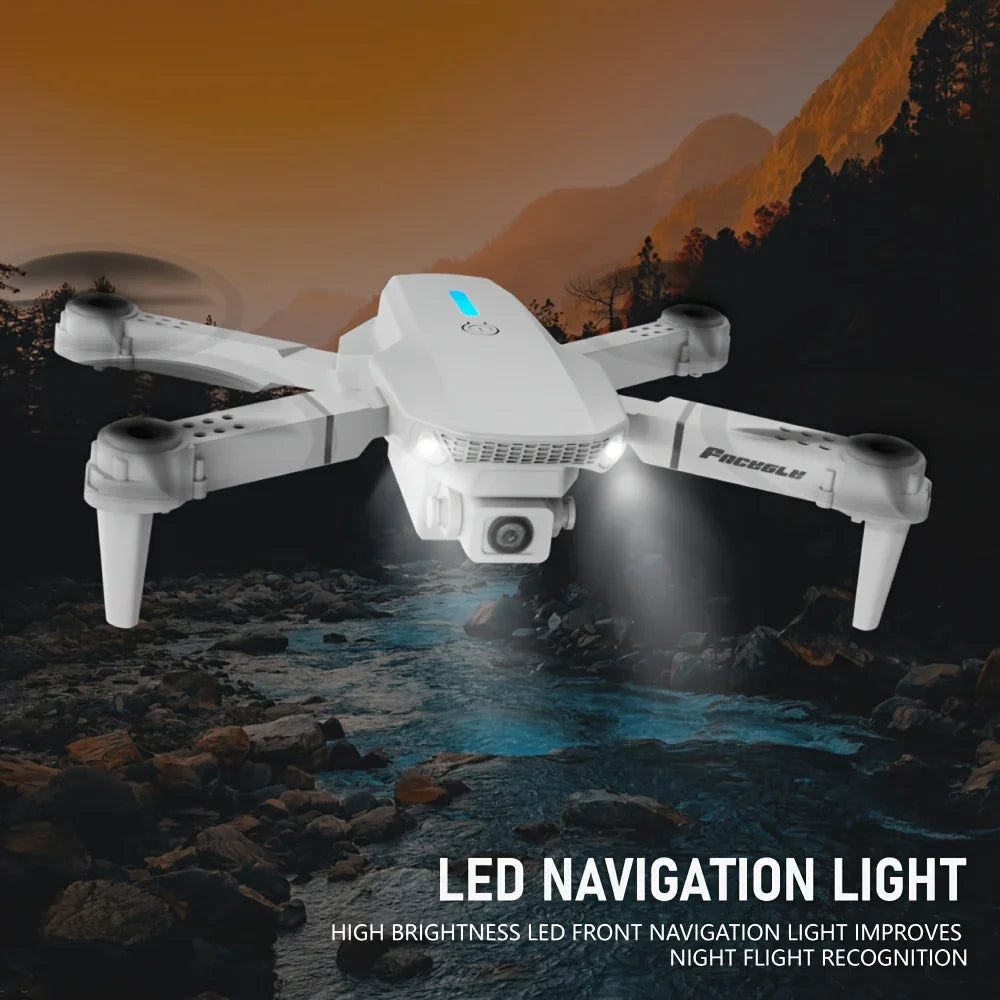 2K FACEGLE Dual Camera Mini Drone
