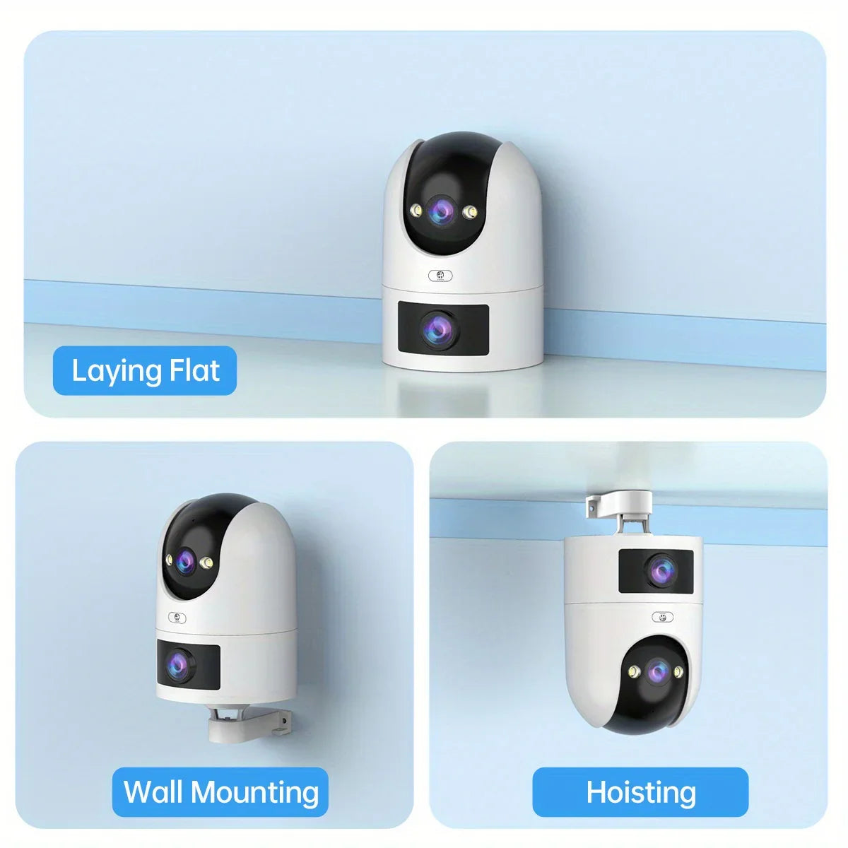 3MP Outdoor WiFi Security Camera with Night Vision