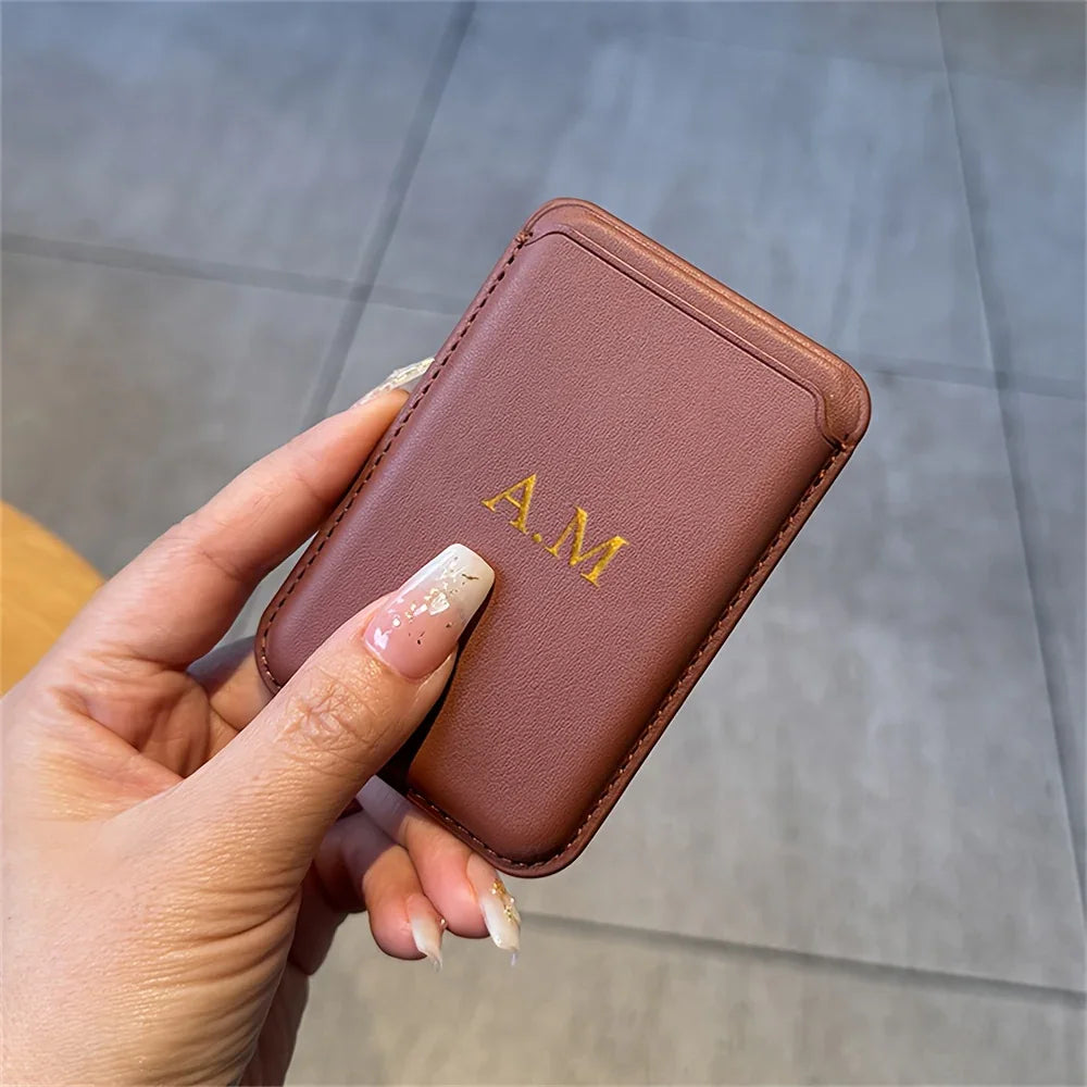 Personalised Magnetic Card Holder - Vélanoworld