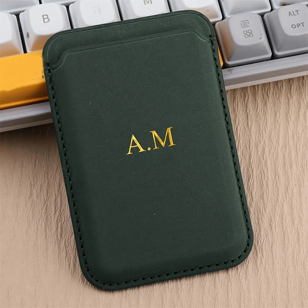 Personalised Magnetic Card Holder - Vélanoworld