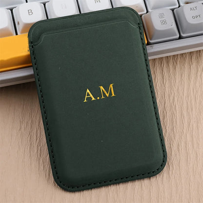 Personalised Magnetic Card Holder - Vélanoworld