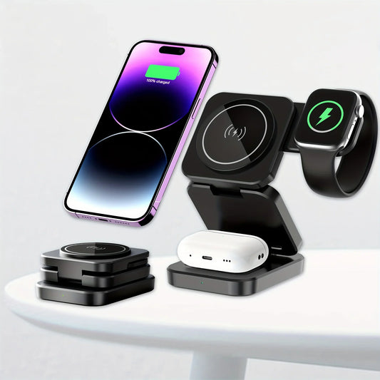 Foldable MagSafe Charging Station - Vélanoworld