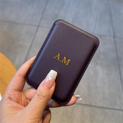 Personalised Magnetic Card Holder - Vélanoworld