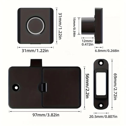 Smart Fingerprint Drawer Lock